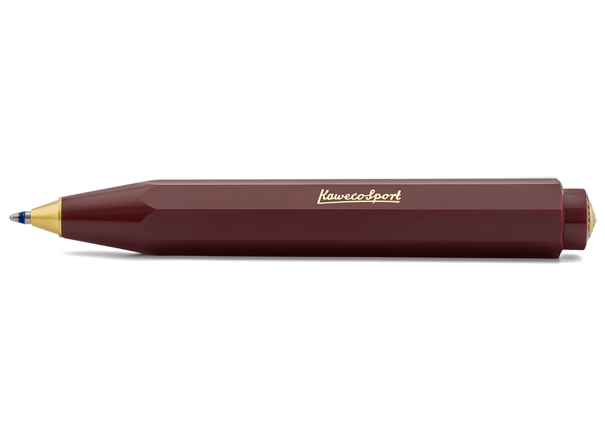 Kaweco_Classic_Sport_Ballpen_bordeaux Kuličková pera: Kuličkové pero Kaweco CLASSIC SPORT Bordeaux