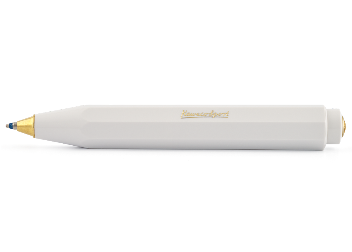 Kaweco_Classic_Sport_Ballpen_white Kuličková pera: Kuličkové pero Kaweco CLASSIC SPORT White
